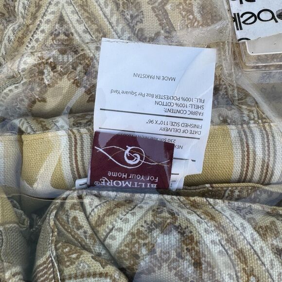 Biltmore Equestrian King Comforter Set Brand New Belk Exclusive - Picture 5 of 5